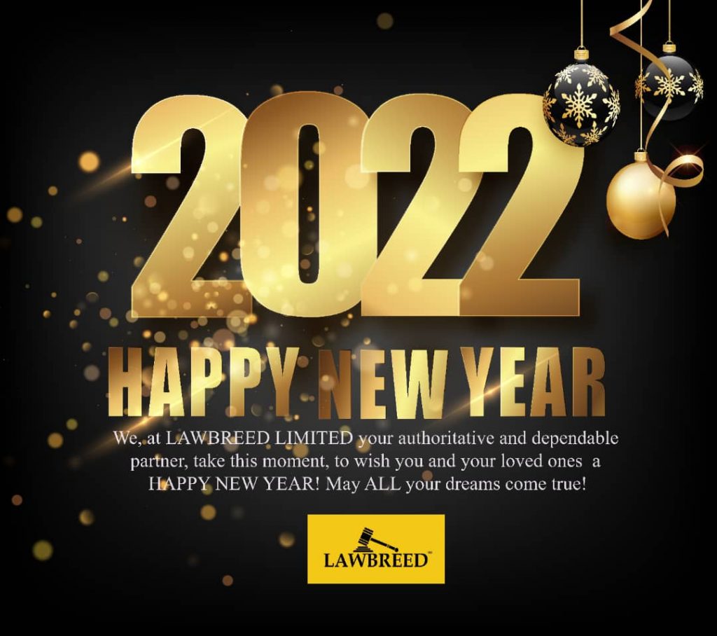 LAWBREED New year 2022 banner