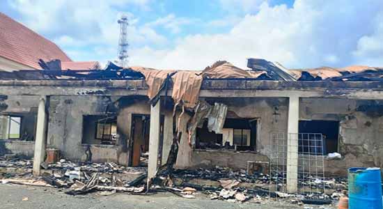 Magistrate Court in Abakaliki, burnt